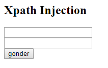 xpath injection 