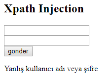 xpath injection 